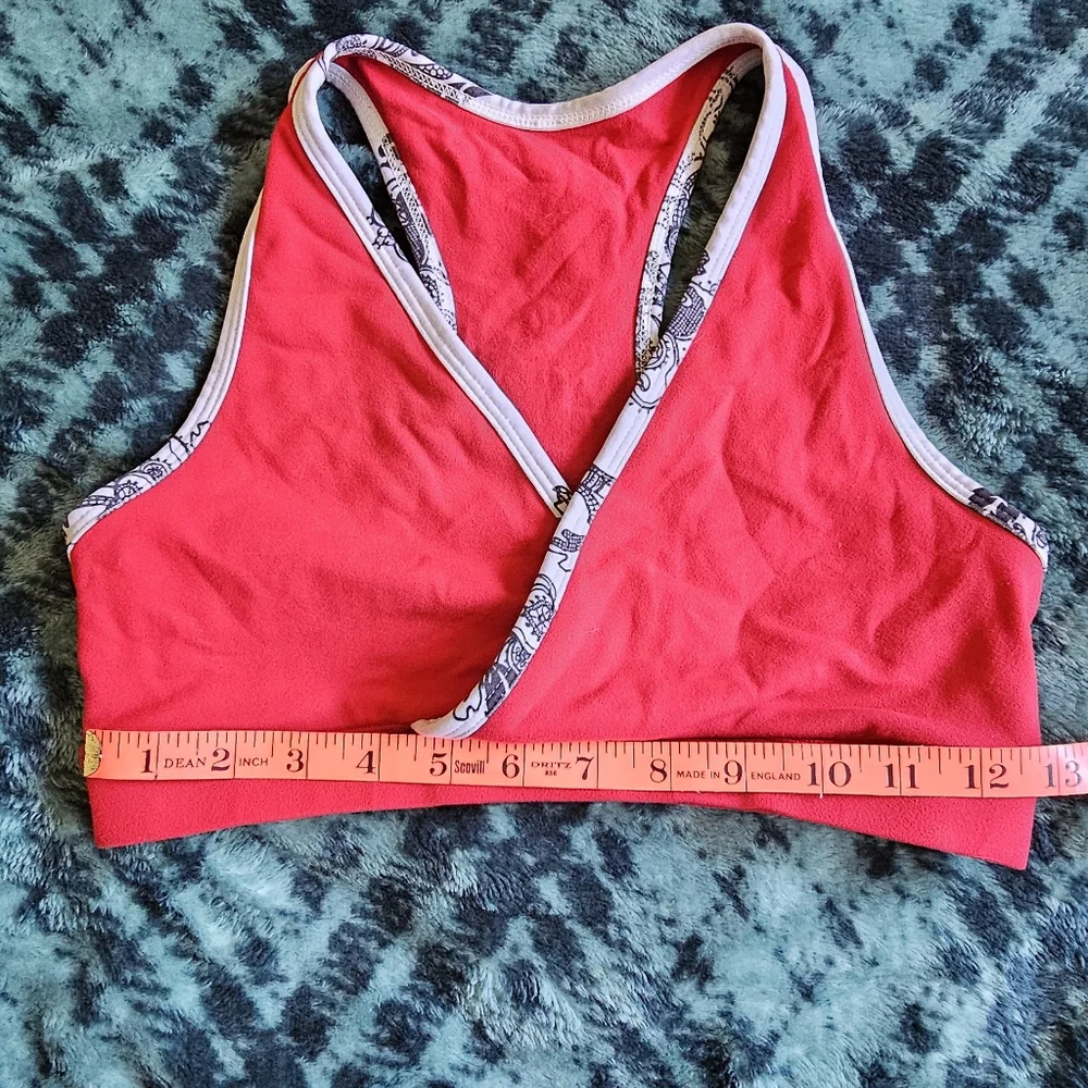 Lululemon red bra‎ top size S